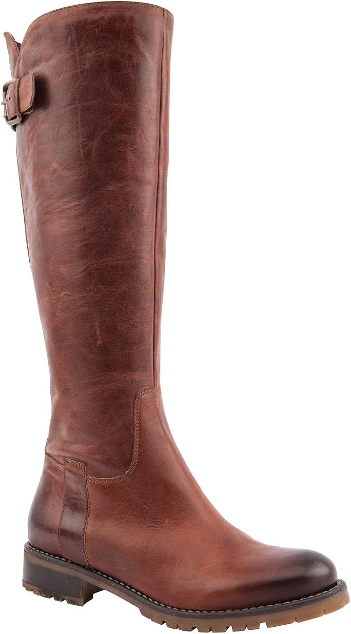 Jones Bootmaker Ladies Sarah Tan Knee Length Boots Size 8 Amazon.co.uk