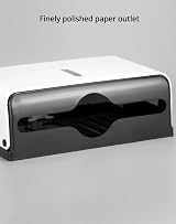 QWORK Multifold Hand Towel Dispenser Hold 200 Paper Tissues Z Fold 24x8 cm view 3
