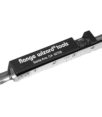 Flange Wizard Standard Pocket Levels – 9 Inch, 3 Vials, Magnetic, 2-Pack