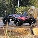 Babrit Remote Control car, F11 High Speed 1/12 Scale RC Car 2.4Ghz 2WD Remote Control Trucks Remote Control Off Road Truck Off-Road 40+KM/H-Red Color