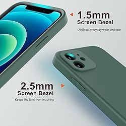DEENAKIN Magnetic for iPhone 12 Case Silicone with