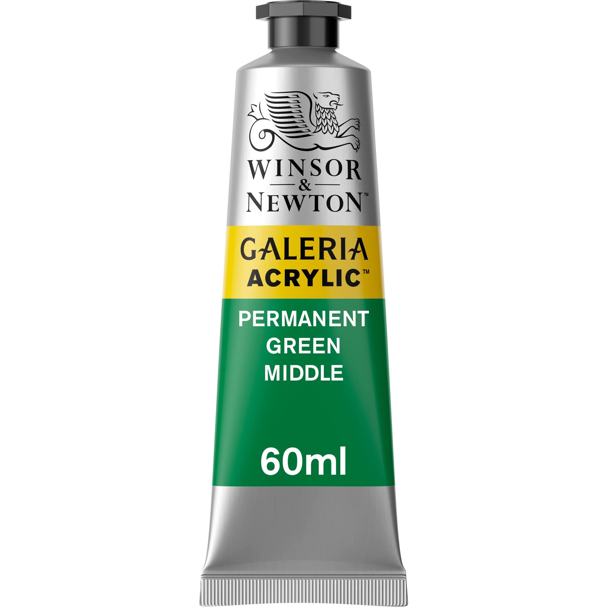 Winsor and Newton Galeria Acrylic Colour 60ml 484 Permanent Green Middle (Tube) — image 1