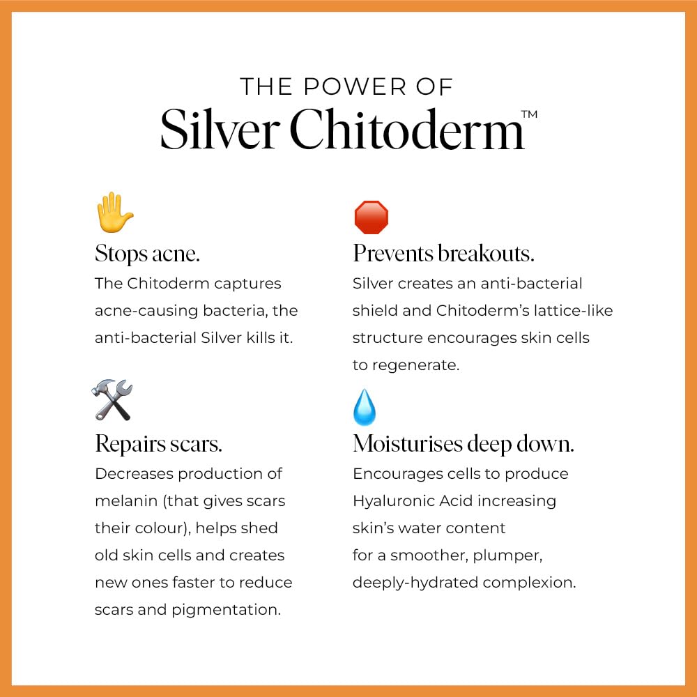 47 Skin Daily Maintenance Skin Care Kit Bundle | Featuring Daily Moisturiser, Anti Blemish Serum and Everyday Cleanser | Contains Silver Chitoderm | Hydrating, Suitable for all Skin Types