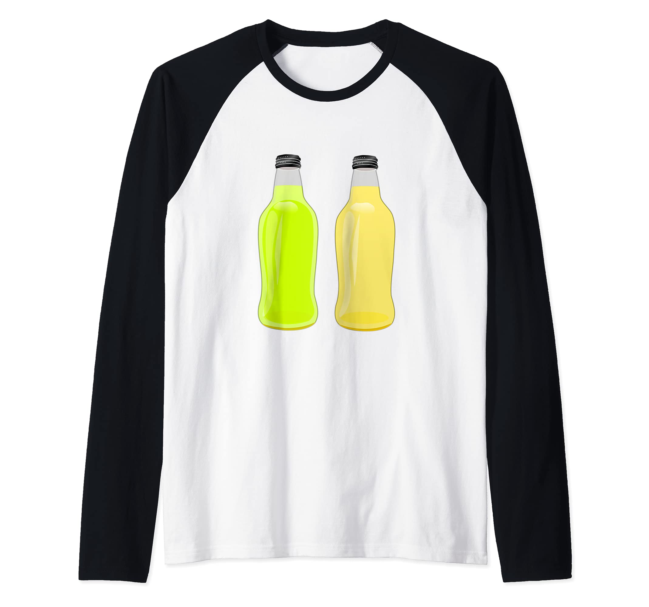 Glass Bottle Recycle Raglan Baseball Tee
