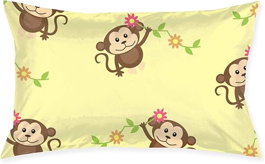 Amazon Com Pillow Cover 20 X30 Pillowcases Monkeys Pillowcase