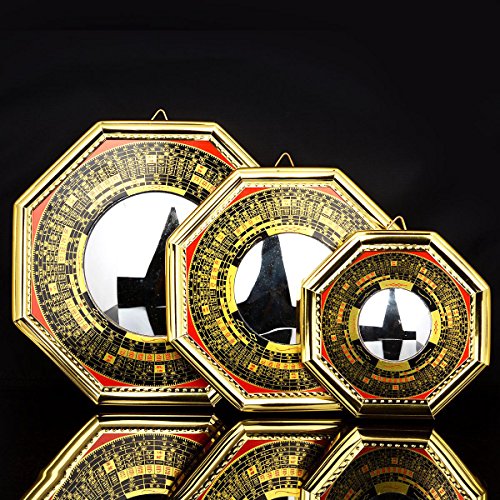 better us Chinese Feng Shui Concave Bagua Mirror (middle)