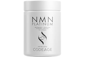 Codeage Liposomal NMN Supplement, Nicotinamide Mononucleotide, NAD precursor, Resveratrol, Betaine Anhydrous TMG, Riboflavin,