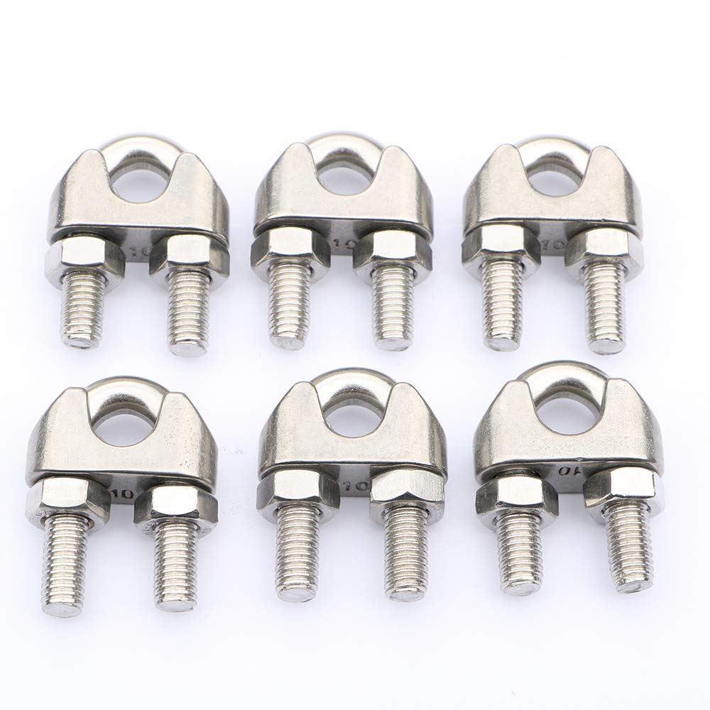 Wire Rope Clamp 3/8 inch 304 Stainless Steel Wire Rope Clip Wire