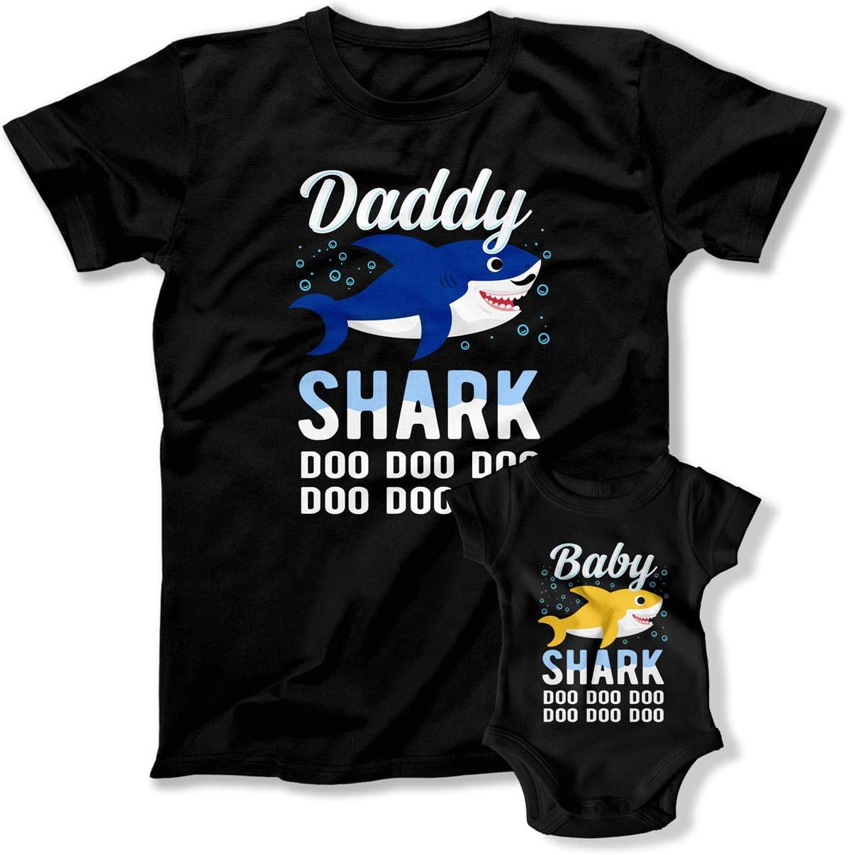 Daddy Shark Shirt Matching Family Pajamas New Dad Gift TEP-1866-1868
