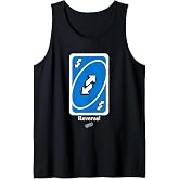 UNO - Blue Reverse Card Tank Top
