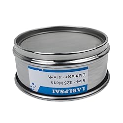 LABLPSAI 325 Mesh Lab Sieves 4" Diameter 304