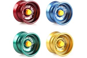 Awesome Aluminum Alloy Yo-Yo Extremely Fast Auto Return Technology Movement Rotation Toys Educational Fun Retro Classic for A
