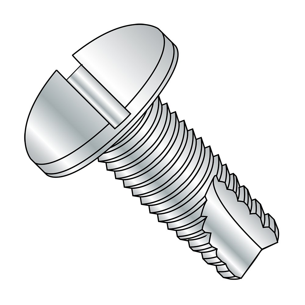 Thread Forming & Cutting Screws 832 Thread Size Zinc Plated Finish Small Parts 08163SP Pan