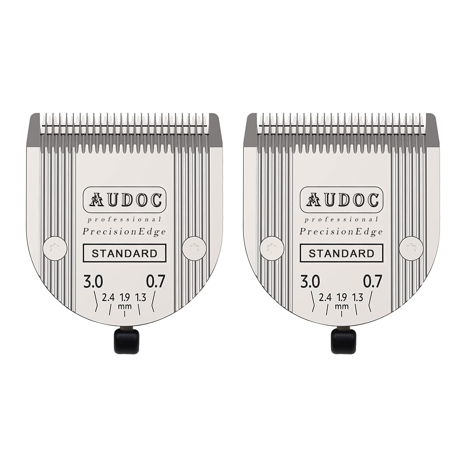 AUDOC 2 Pack Professional Animal 5 in 1 Adjustable Standard Grooming Replacement Blade Cutting Length 0.7-3 mm,Compatible with Wahl Arco,Bravura and Moser Arco 1870/1871/1872/1873/1854