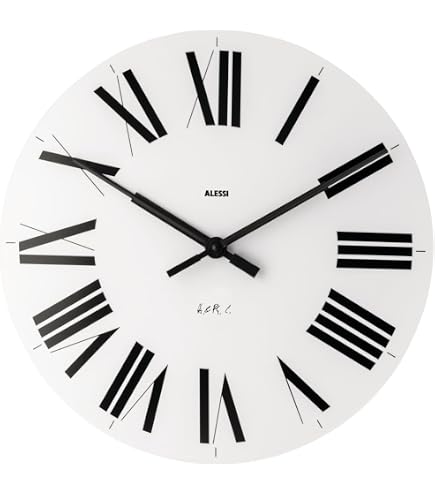 Amazon.com: Alessi Momento Wall Clock INOX Aleesi 11 Momento Wall