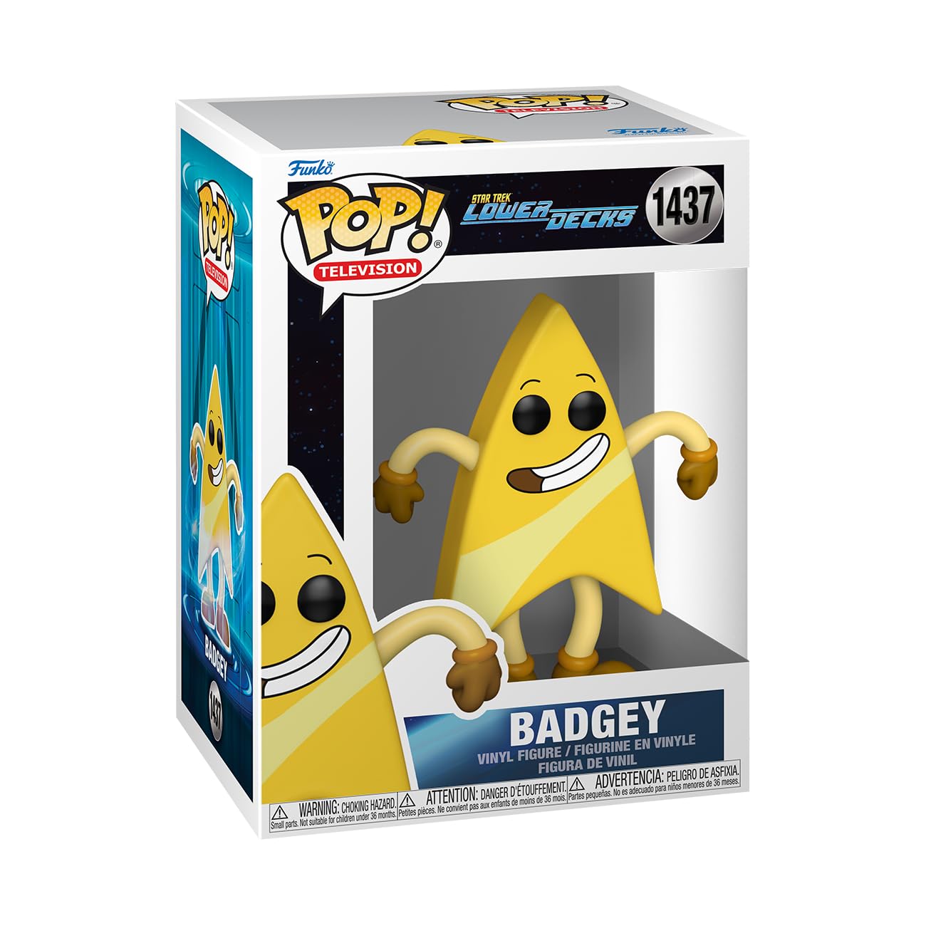 Funko Pop! TV: Star Trek LD - Badgey - Collectable Vinyl Figure - Gift Idea - Official Merchandise - Toys for Kids & Adults - Cartoons Fans - Model Figure for Collectors and Display