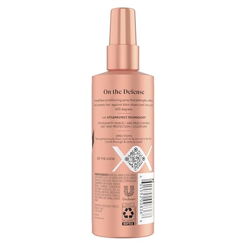 NEXXUS HEAT DEFENSE SPRAY PREP & PROTECT FOR 450 DEGREE HEAT PROTECTION, WITH STYLEPROTECT TECHNOLOGY 6 OZ