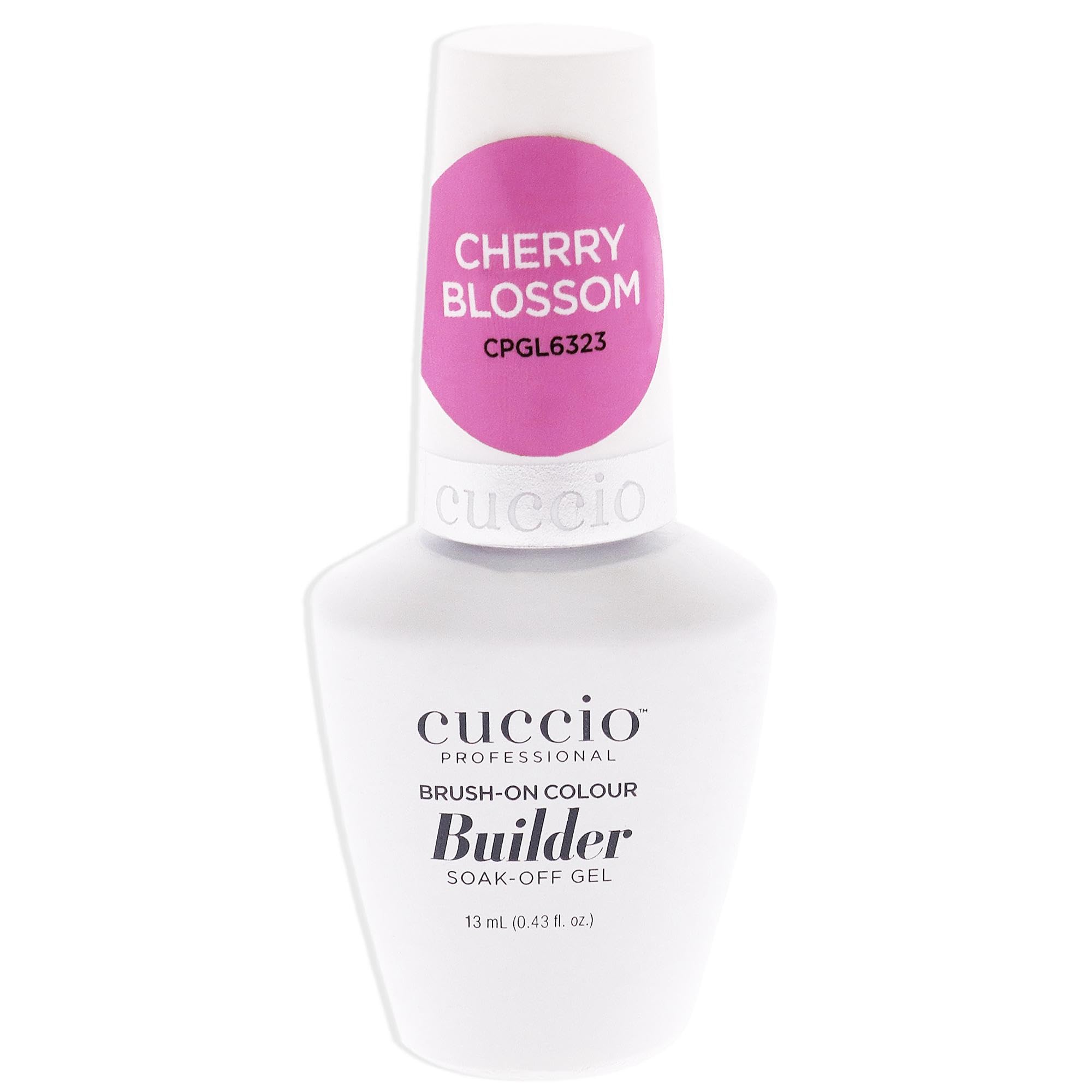 Cuccio Brush on Colour Builder Gel with Calcium LED/UV Cherry Blossom,13ml