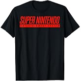 Super Nintendo Entertainment System Classic Logo T-Shirt