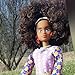Queens of Africa Black Doll - WURAOLA (Curly/Natural Hair) Nigerian Authentic African-American Doll for Kids