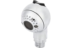 Joyzan Salon Shampoo Bowl Spray Head, Pedicure Chair Sparyer Shower Head Sink Faucet Attachment Replacement Part Side Control Button High Pressure Spa Barber Shop Rehab Hair Washing Dog Baby Bath