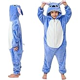 JZHJMYXDZ Kids Animal Onesie Pajamas Cosplay Costumes Sleepwear Holloween Costumes for Girls