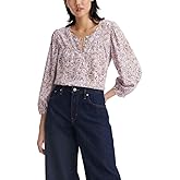 Levi's Womens Halsey 3/4 Sleeve Blouse