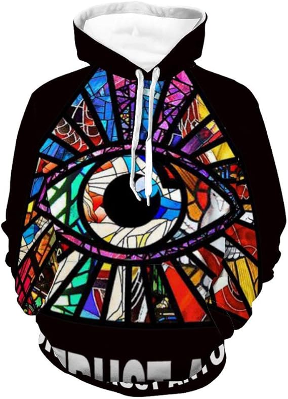 Amazon Illuminati イルミナティ フリーメイソン パーカー メンズ レディース スウェット 薄手 プルオーバー おしゃれ 3ｄプリント 人気 プレゼント ポケット付き 男女兼用 お揃い カジュアル トップス トレーナー パーカー 通販