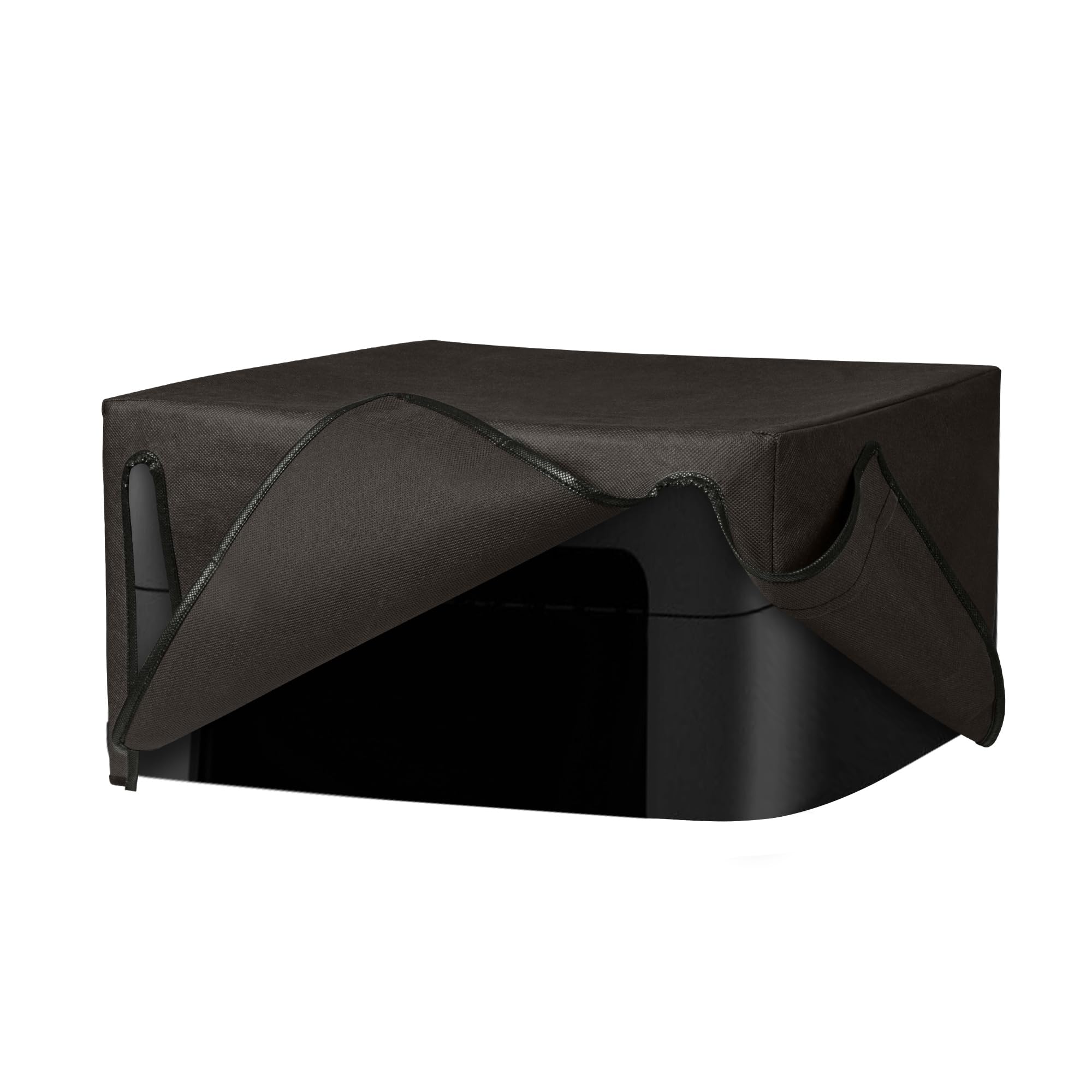 kwmobile Dust Cover Compatible with Canon Pixma TS3350 / MG7750 Serie - Printer Case - Fabric Protector Cover - Dark Grey