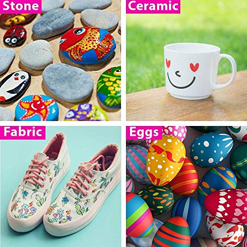 2 Acrylic+Paint+Markers+Set+Permanent