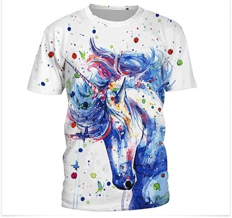 camisa de unicornio para hombre