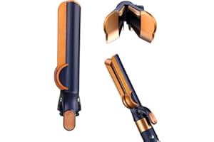 TEXOVYRAX Airflow attachment compatible with Dyson Airwrap Multi-Styler, No heat damage for Natural Straight Styling, match HS01 HS05 i.d. Prussian Blue