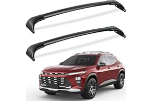 FengYu Roof Rack Cross Bars 220lbs Compatible with Chevy Chevrolet Trax 2RS ACTIV LT 2023 2024 2025 2026, Aluminum Heavy Duty Roof Rails Crossbars Rooftop Cargo Bars Black Luggage Racks Carrier Black