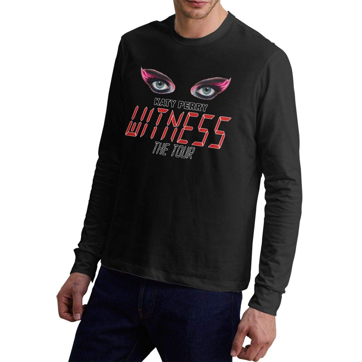 Katy Perry Fashion Man Running Workout Black T Shirt