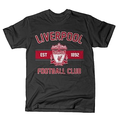 Liverpool FC Black Collegiate T Shirt Anfield Shop Zambia Ubuy