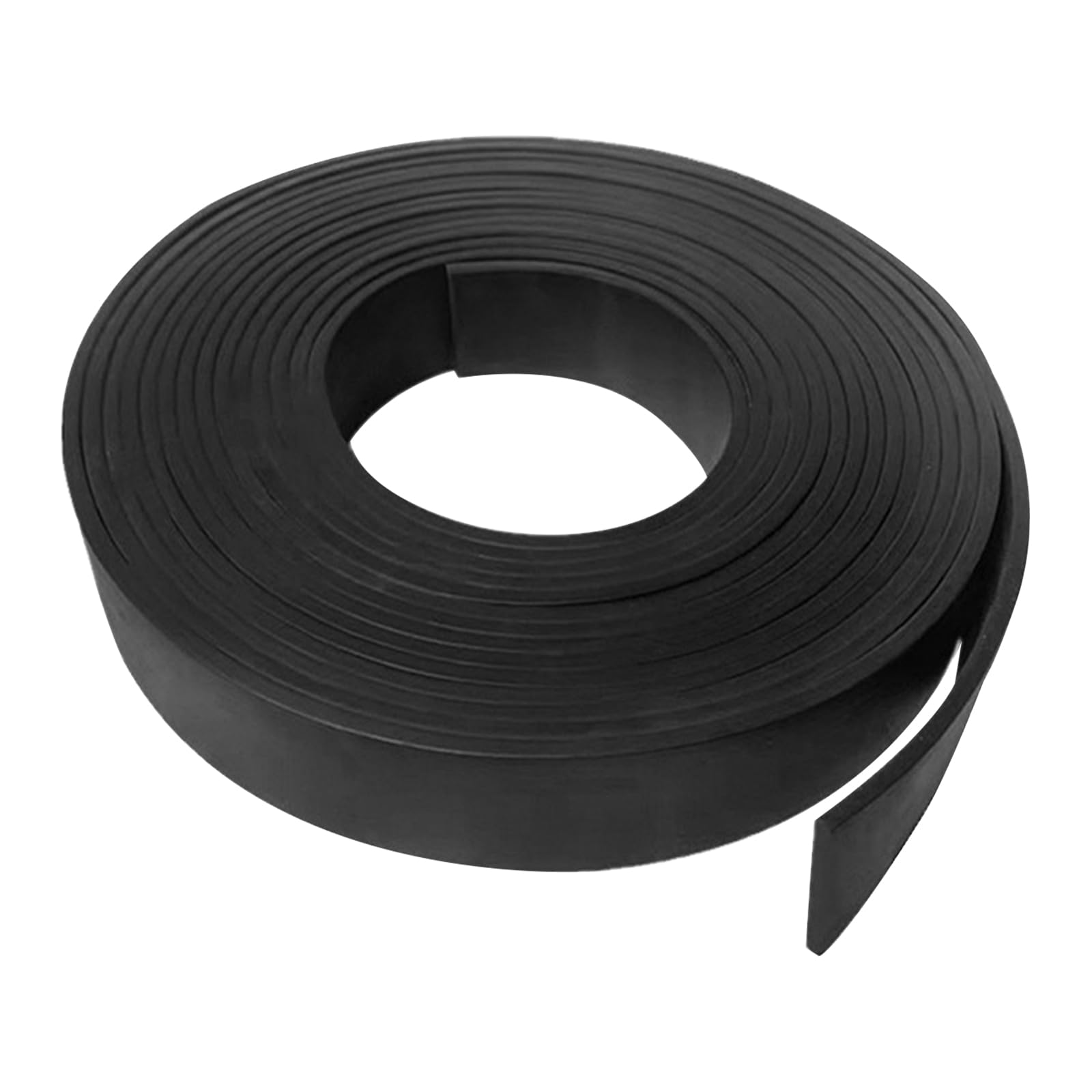 Marine Rubber Strip 10MM Thickness,1M*15MM Hard Rubber Square Strip,Anti-Collision Rubber Strips,Solid Rectangle Rubber Seal Strip