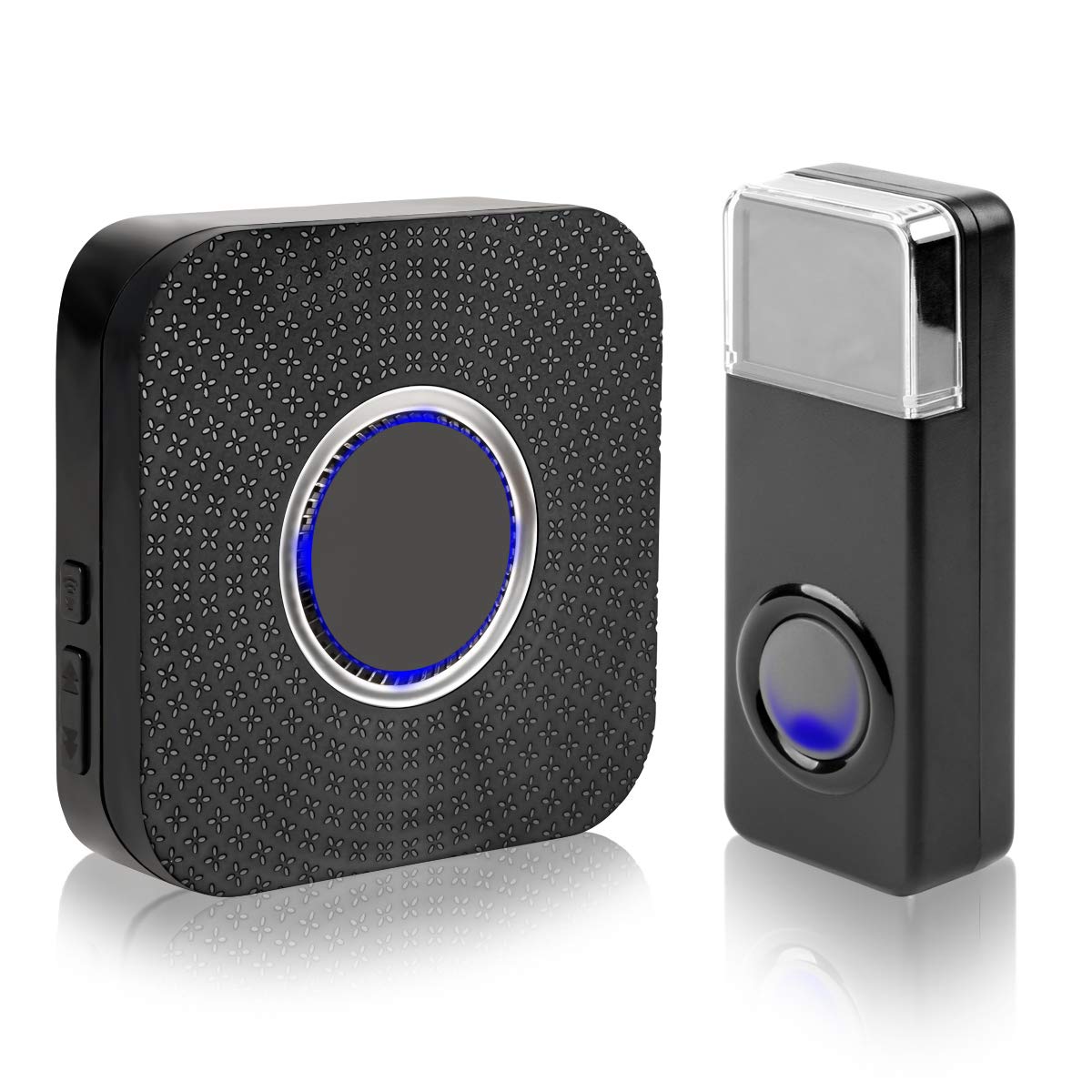 Wireless Doorbell, Door Bell Chime Kit and LED Flash, 1 Plugin