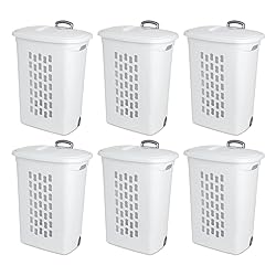 Sterilite Ultra Wheeled Laundry Hamper with