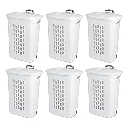 Sterilite Ultra Wheeled Laundry Hamper with