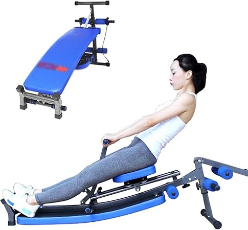 Maquina De Remos para Casa, Rowing Machine Remo Maquina Gimnasio Ergometro Remo, Ajutable 12 Resistencia, Doble Pista, Peso Máximo del Usuario 200 Kg, Aparatos Equipo De Fitness: Amazon.es: Hogar
