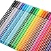 Plinrise HM-001 Sketch Drawing Pen,Fineliner Pen,Fine Point Marker Pen,0.4MM，Pack of 24 Assorted Colors (24)