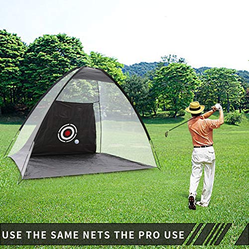 image for WUKING Golf Net - for Backyard Practice Chipping, Driving, Hitting Bal