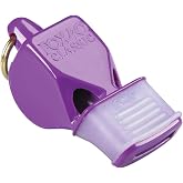 Fox 40 CMG Whistle with Cushioned Mouth Grip, Purple