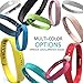 12 Colors Fitbit Flex 2 Band, BeneStellar Bracelet Strap Replacement Band for Fitbit Flex 2 (Gray, Small (4.92