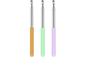 Telescoping Poiner Stick for Classroom Teacher Kids Reading, Dumero Retractable Pointer with Stylus for Touchscreens, Extendable Presentation Pointers, Classroom Must Have Supplies Essentials, 3 Pack