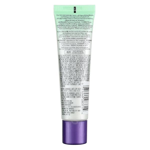 L’OREAL PARIS MAGIC BB CREAM FACE MAKEUP ANTI-REDNESS W/ VITAMIN C AND E, 1 FL. OZ., PACK OF 2