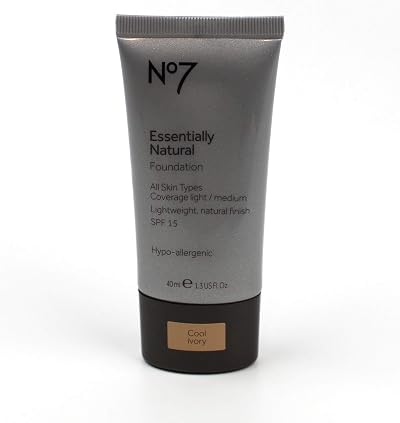 No7 Essentially Natural Foundation Cool Ivory SPF 15 Hydrating