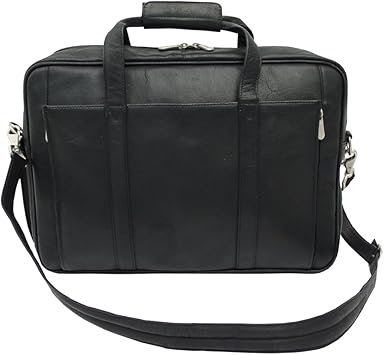 computer briefcase leather