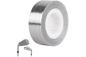 Golf Lead Tape,Cuttable Rolls of Adhesive Lead Tape Strips, high Density Weight Tape for Golf Clubs to add Weight to Your Swi