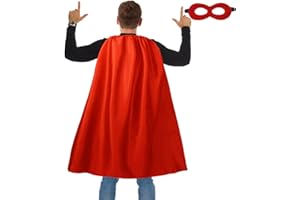 Adult Superhero Capes and Masks -Halloween Vampire Capes, Adult Capes Cosplay Costume Party